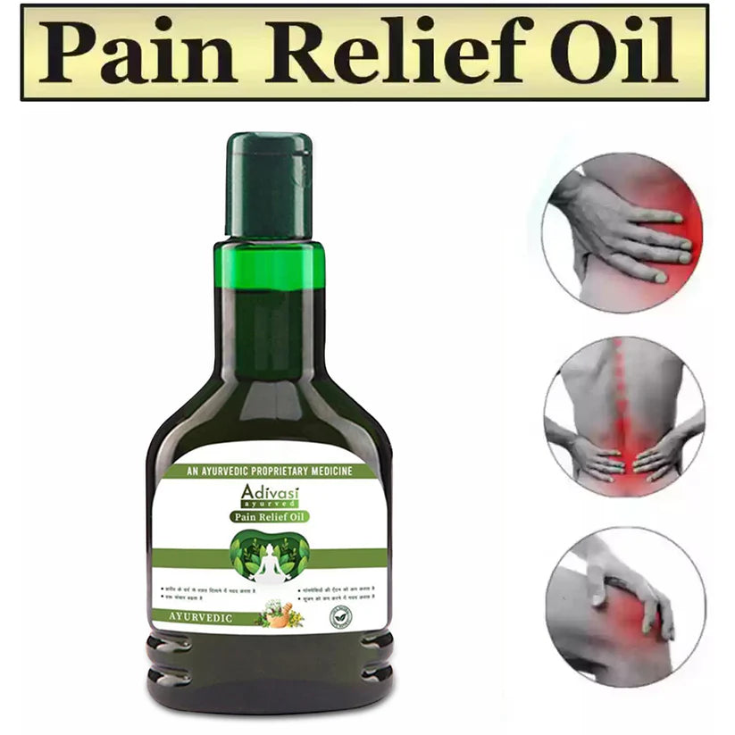 Adivasi Pain Relief Oil 100ml (Pack Of 2) - AYUSH Certified 🔥 Buy 1 Get 1 FREE 🔥