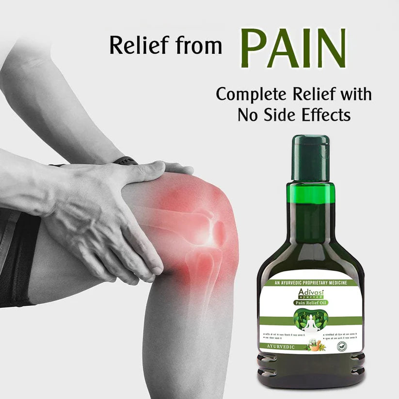 Adivasi Pain Relief Oil 100ml (Pack Of 2) - AYUSH Certified 🔥 Buy 1 Get 1 FREE 🔥