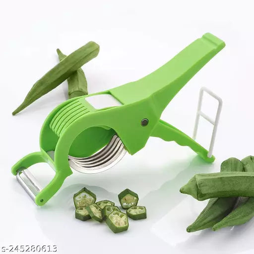 💥🤩2-In-1 Vegetable Cutter With Peeler (Assorted)🔥🔥Flat 50%OFF🔥🔥